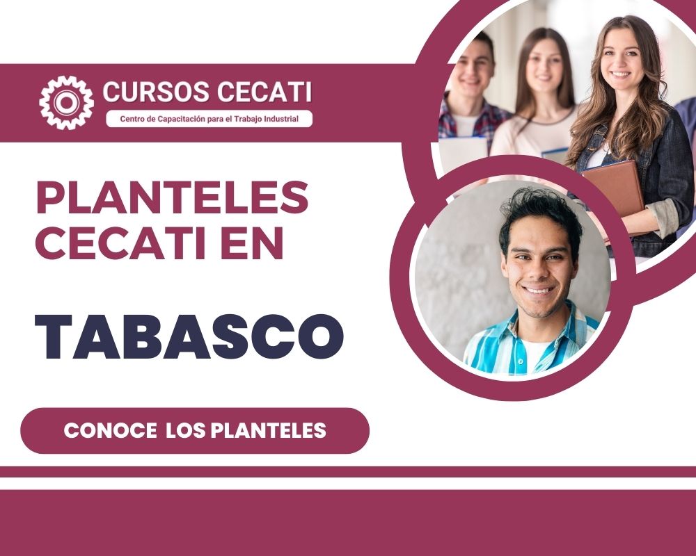 Planteles de Cecati en Tabasco 】Cursos y Carreras 2024 🥇